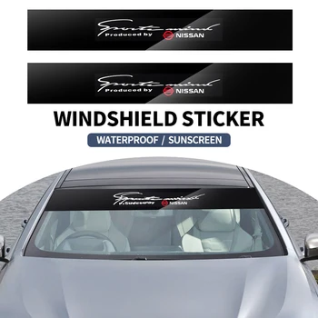  Наклейки на лобовое стекло автомобиля для Nissan Pathfinder R51 S SV SL Platinum Графика Ветровое стекло DIY Декор Наклейка Авто Тюнинг Аксессуары