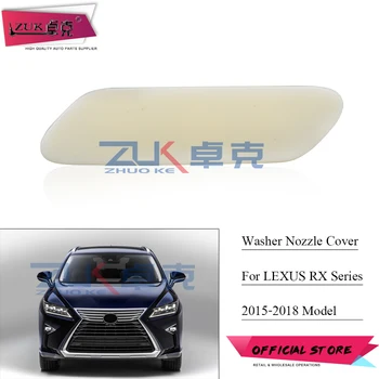 ZUK Неокрашенная крышка омывателя фар переднего бампера для LEXUS RX Series RX450HL RX350L 2015-2018 Крышка форсунки распылителя фар