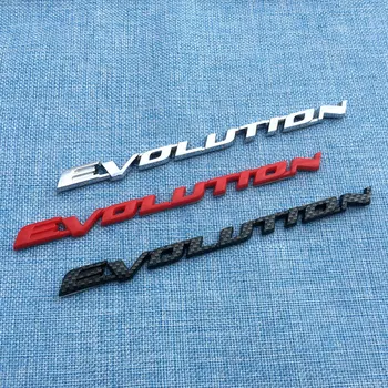 Подходит дляMitsubishi Крыло Shenling Yue V3 Модифицированный EVOLUTION Логотип автомобиля Трехмерная наклейка на задний бампер Буква Автомобильная наклейка