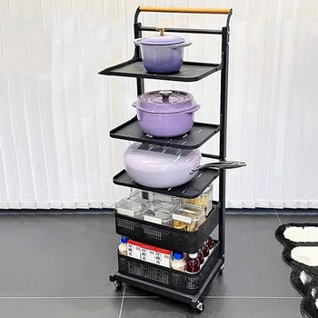Кухонная тележка для хранения Сушилка для посуды На открытом воздухе Тележка для обуви для продуктов Тележка Инструмент для ванной комнаты Mueble Cocina Столовые наборы