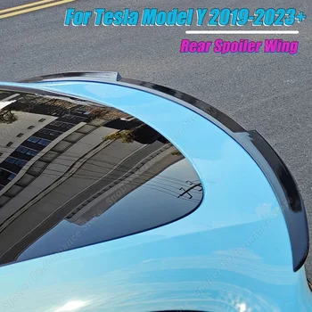 Автомобильный задний багажник Губа Спойлер Крыло Сплиттер Обвесы Внешние аксессуары для Tesla Model Y 2019 2020 2021 2022 2023 Тюнинг