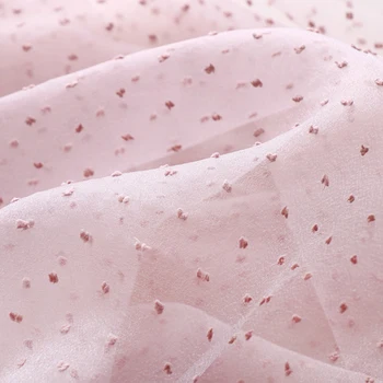 0,5 метра розовый сетчатый кружевной мягкий вышивальный тканевой ткань ханьфу вечернее платье DIY Одежда для куклы Выпускной дизайн для спортивного платья
