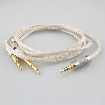 16 Core OCC Посеребренный кабель для наушников для Meze 99 Classics NEO NOIR Гарнитура Наушники