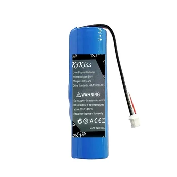 KiKiss 1200 мАч Литий-ионный аккумулятор для 70mai 70 mai Smart Dash Cam Pro ,Midrive D02 HMC1450 Сменный аккумулятор 3-проводная вилка 14 * 50 мм