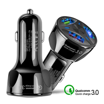 Qc3.0 Автомобильное зарядное устройство для мобильного телефона Три USB для Starline A93 A63 A36 A39 A66 A96 Двусторонний