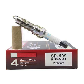 4 / 6 шт. SP-509 HJFS-24FP PLATINUM Свечи зажигания для Ford MOTORCRAFT Super Duty