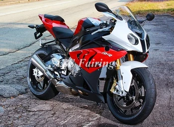 Новый комплект обтекателей мотоцикла с АБС, подходящий для BMW S1000RR 2009 2010 2011 2012 2013 2014 HP4 09 10 11 12 13 14 Комплект кузова Красный Белый