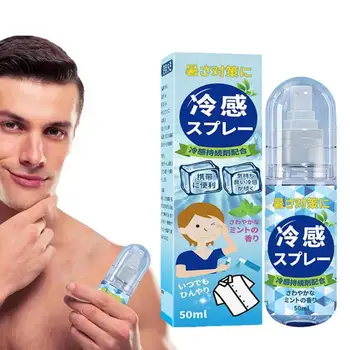 Cool Spray For Summer Summer Cooling Spray For Face & Body Long-lasting Portable Hydrating Cool Cool In Summer Hot