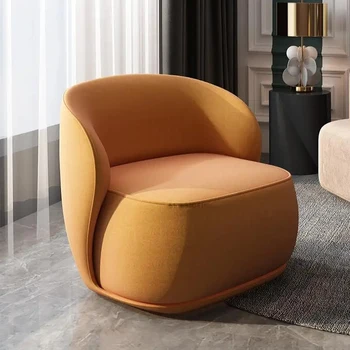 Итальянский дизайнер Расслабляющие стулья Простая современная личность Одноместный диван Кресло Удобный Креативный Cadeira Poltrona Мебель для патио GM