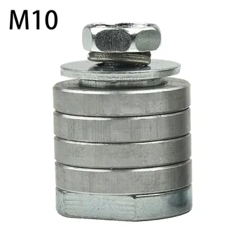  Детали Адаптер Замена Замена на принадлежность для канавочного станка M10 / M14 Металл Профессиональный запасной Высокая твердость