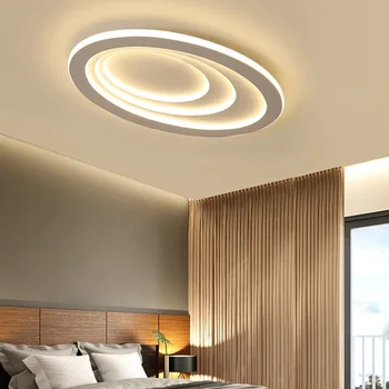Светодиодная люстра высокой яркости Светильники для кровати в гостиной Накладное освещение для комнаты Современное освещение люстры для кабинета ZM1119