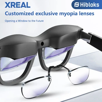 HIBLOKS Очки для близорукости с защитой от синего света и радиационными линзами для очков Xreal Nreal Air AR VR