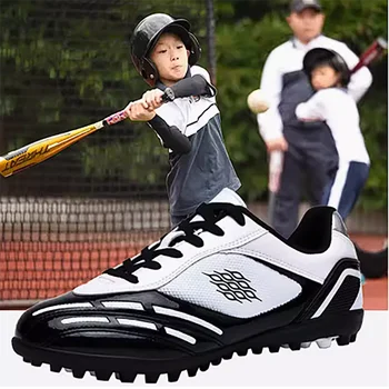 2024 Детская бейсбольная обувь Уличная комфортная спортивная обувь Противоскользящая обувь для ходьбы Кроссовки Детские футбольные бутсы