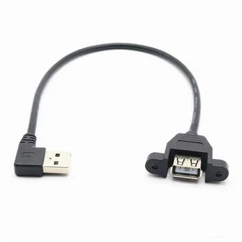 Черный полностью медный USB-гнездо к принтеру, квадратный порт 