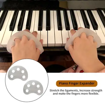 Фортепианный расширитель для пальцев Усилитель рук Гитара Span Trainer Инструмент Аксессуары для инструментов для укулеле Фортепиано Музыкальный Начинающий