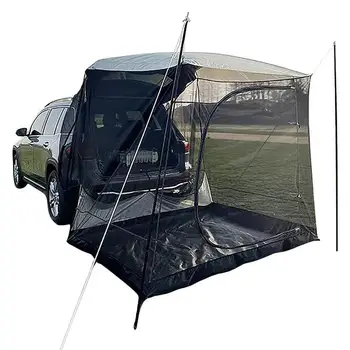 SUV Семейная палатка для кемпинга Универсальный внедорожник Палатка для кемпинга Большое теневое пространство для 5-6 человек Легкий и компактный с сумкой для хранения
