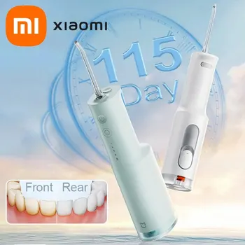 XIAOMI MIJIA Электрический ирригатор для полости рта F300 Портативный очиститель для воды Зубная нить MEO703 Очиститель для отбеливания зубов 240 мл 2000 раз/мин 4 режима