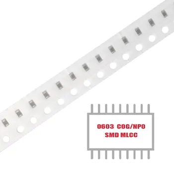 MY GROUP 100PCS SMD MLCC CAP CER 6PF 50V C0G/NP0 0603 Многослойные керамические конденсаторы для поверхностного монтажа в наличии