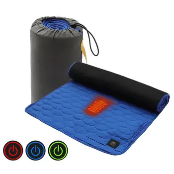  Портативная грелка для сна USB Нагревательный коврик Изоляция Кемпинг Спальный матрас с подогревом 7 зон нагрева Наружные принадлежности