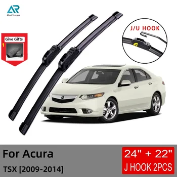 Для Acura TSX 2009-2014 Передний щетка стеклоочистителя Щетка Инструмент U J Hook 2009 2010 2011 2012 2013 2014