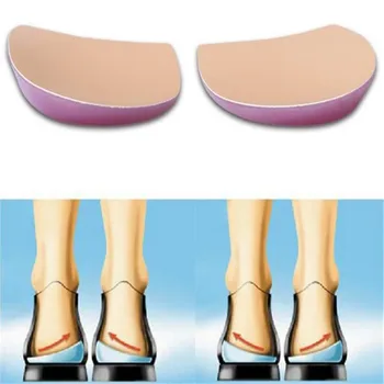XO Ноги Ортопедическая обувь Стельки Силиконовый гель Подкладка для поддержки свода стопы для женщин Плоскостопие Ортопедические вставки Обезболивающие Подушечки на высоком каблуке