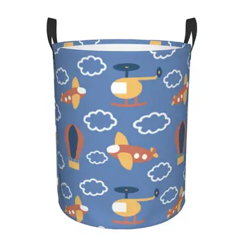 Водонепроницаемая сумка для хранения воздушных шаров и самолетов Бытовая корзина для грязного белья Складное ведро для хранения одежды Игрушки Органайзер
