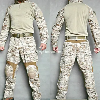 Боевой костюм Battle Armor G3 AOR1 Seal Desert Plaid Pants Gen3 Тренировочный костюм на открытом воздухе