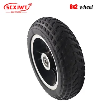 Высококачественная колесная шина 6x2 для мини-тележки для электрического скутера Утолщенное износостойкое колесо для внедорожной шины