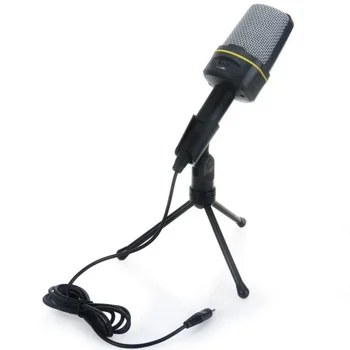 SF920 Микрофон Подключение 3,5 мм Многорежимный конденсаторный микрофон Прямая трансляция K Song Микрофон с кронштейном Штатив