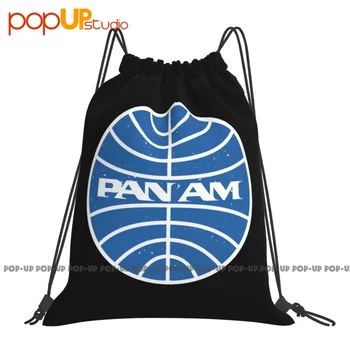 Pan Am Airways Сумки на шнурке Спортивная сумка Горячая школьная спортивная сумка