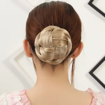 Европейские и американские новые популярные парики пучок женские ретро пучок сумка для волос костюм студия аксессуары для волос парик сумка