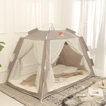  Новая автоматическая зимняя палатка для дома Взрослый Крытый Спящий Теплая Зима Утолщенная теплоизоляция Морозостойкая палатка