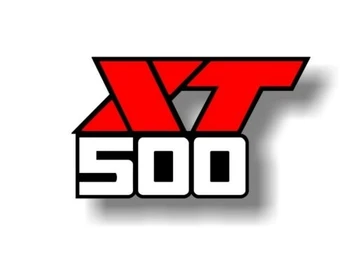 Для YAMAHA XT500 наклейка на боковую крышку бензобака графика, такая как наклейки NOS 1976 - 1982