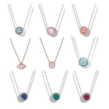 2024 Горячие продажи посеребренные женские ожерелья ручной работы на заказ, подходящие для оригинального производства DIY, дизайнерские ожерелья с шармом