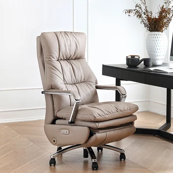 Executive Nordic Вращающееся кресло Складной массаж Спальня Кресло для чтения Напольное кресло Мобильное исполнительное бюро Офисная мебель