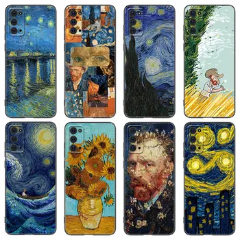 Van Gogh Aesthetics Art Чехол для телефона Samsung M30 M31 S M11 M12 M21 M22 M23 M32 M33 M52 M53 Note 10 Lite 20 Ultra J2 J4 J6 J8