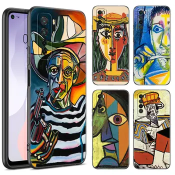 Picasso Абстрактное искусство Живопись Чехол для телефона для Huawei Nova 7 9 10 SE 5T 7i 8i 9Z Y90 Mate 10 20 30 Lite 40 50 Pro 50E Черная крышка