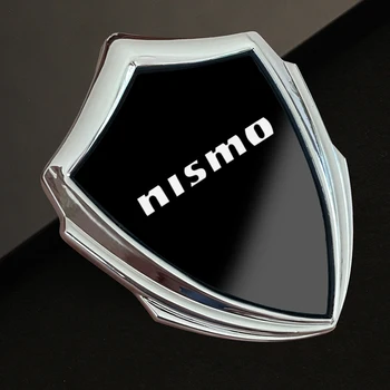 автомобильные аксессуары 3D meatl Автомобильные наклейки для Nissan nismo Ariya gtr gt-r note patrol 370z Sylphy лист наклейка
