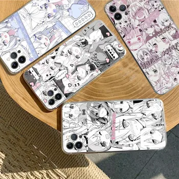Симпатичный чехол для телефона Kawaii Japan Girls Harajuku для iPhone 14 13 12 Mini 11 Pro XS Max X XR SE 6 7 8 Plus Мягкий силиконовый чехол