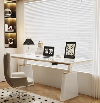 Электрический подъемный стол, рабочий стол, компьютерный стол, стоячий офисный стол, бытовой высококачественный стол для измерения породы