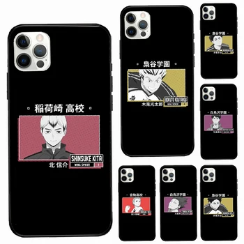 Мягкий чехол для телефона Haikyuu Hinata Attacks TPU для iPhone 11 14 Pro Max 12 13 Mini XR X XS MAX 6 7 8 Plus SE 2020