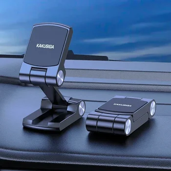  Складной магнитный держатель для сотового телефона в автомобиле GPS Магнит Автомобильная опорная стойка для телефона Xiaomi Samsung iPhone 14 Автомобильный кронштейн