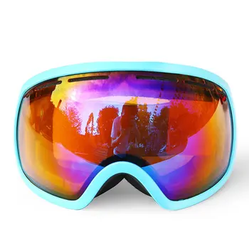 Многофункциональные сферические двухслойные противотуманные спортивные лыжные очки на открытом воздухе